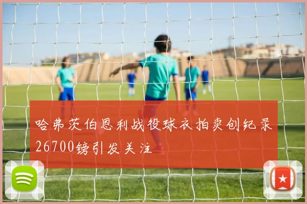 哈弗茨伯恩利战役球衣拍卖创纪录26700镑引发关注